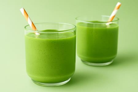 Grüner Drink für mehr Energie